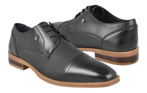 Zapatos De Vestir Para Caballero Stylo  9h3181 Negro