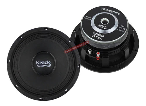 Par De Bocinas 8 Krack Audio Profesional 400w Kpa-08mdr