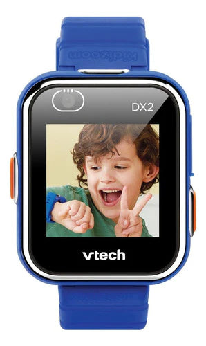 Smartwatch Vtech Kidizoom Dx2 1.44  Caja  Azul, Malla  Azul 1938a