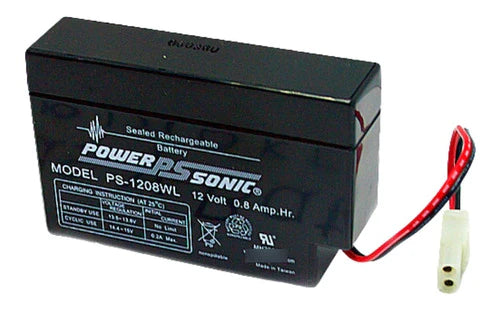 Baterias Recargable Powersonic Ps-1208 W 12v 0.8ah