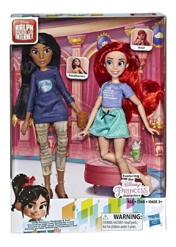 Princesas Disney - Ariel Y Pocahontas - Ralph Wifi