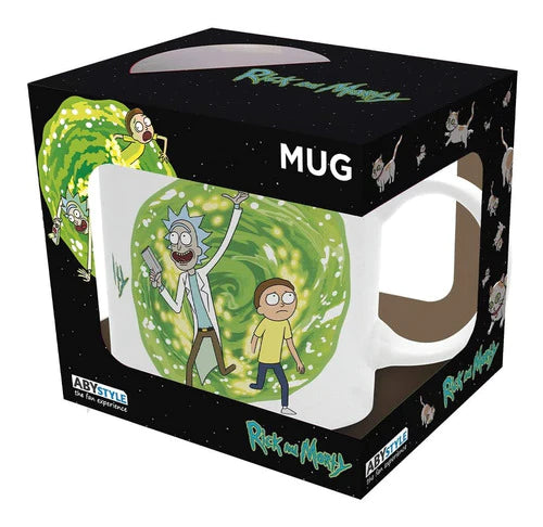 Taza - Rick & Morty - Portal - Abystyle - Oficial