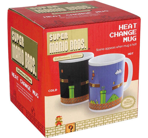 Taza Super Mario Bros Heat Change Mug Nintendo Paladone