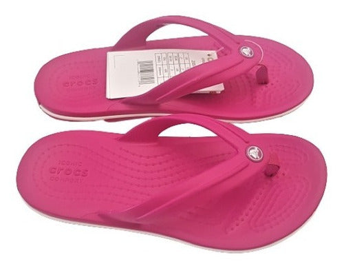 *¨¨* Sandalias Crocs Crocband Pink Talla J1 / 20.5 Mx *¨¨*