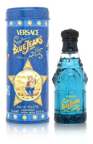 Blue Jeans De Versace Para Caballero Eau De Toilette 75 Ml