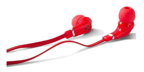 Audifonos Manos Libres Ep-103 3.5mm Vorago Rojo Chicharito