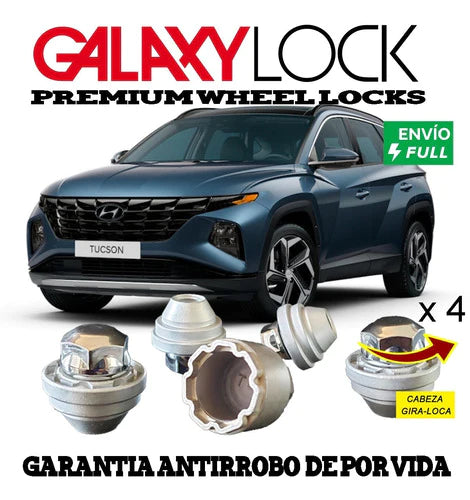 Birlos Seguridad Galaxylock Hyundai Tucson Technavi Garantia