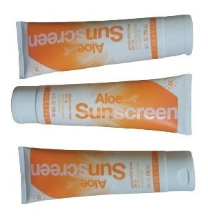 Aloe Sunscreen (protector Solar De Aloe Vera Con Fps 30) 3pz