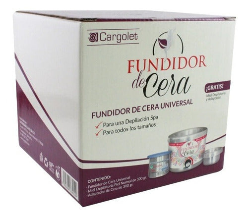 Cargolet Fundidor De Cera + Cera Gratis + Adaptador Gratis