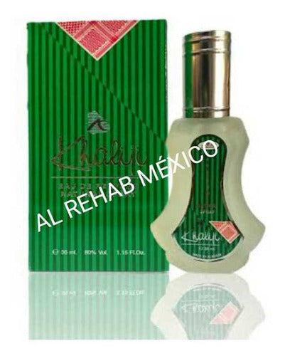 Khaliji Spray 35 Ml Perfume Árabe Al Rehab