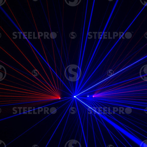Laser Dj Rgb, 6 Canales, Dmx512 - Hexa 6 By Steelpro