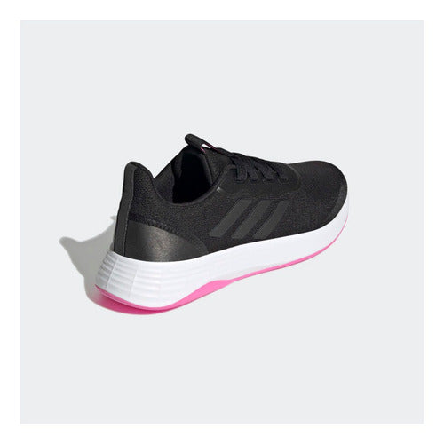 Tenis Para Mujer adidas Qt Racer Sport Color Core Black/core Black/screaming Pink - Adulto 6.5 Mx