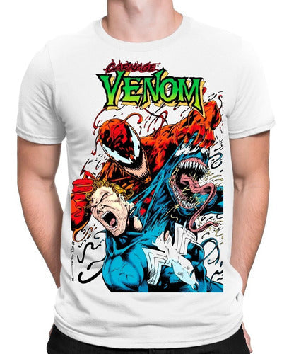 Playera Comic Venom Carnage Unleashed Marvel Liberado 1995