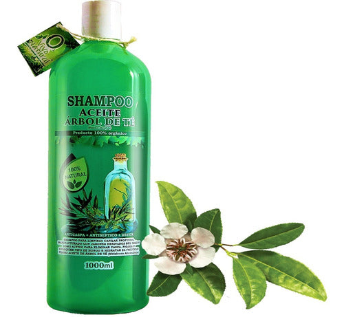 Shampoo Aceite Árbol De Te / Tea Tree Orgánico 1000ml