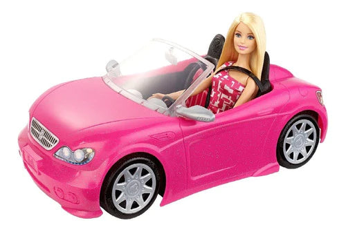 Set De Juego Muñeca Barbie Con Convertible