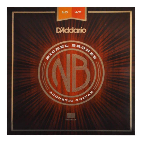 Daddario Nb1047 Cuerdas De Bronce Para Guitarra Acústica