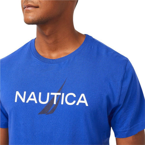 Playera Camiseta Cuello Redondo Nautica Hombre Original