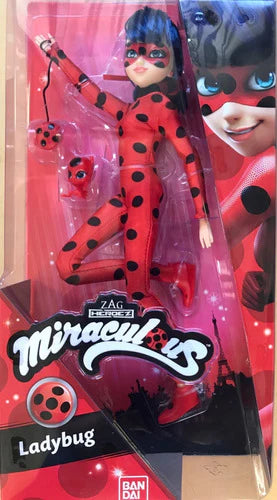 Muñeca Miraculous Ladybug Zag Heroez Bandai