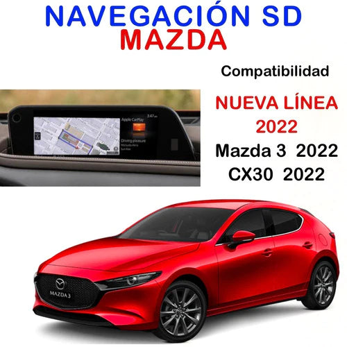 Tarjeta De Navegación Mazda Cx30 2022 Actualización 2022
