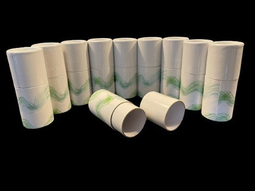 Tubo Envase Ecológico Carton 30 Pz P/botella De 5 O 10ml