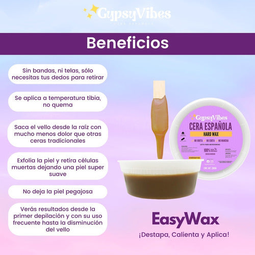 Cera Española Gypsyvibes - Easywax Para Micro Clorofila