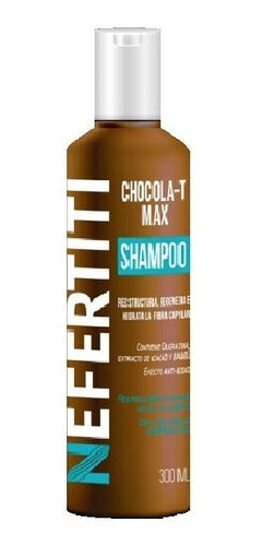 Nefertiti Chocola-t Max Shampoo 300ml - 3 Piezas
