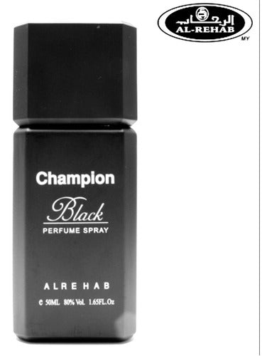 Champion Black 50 Ml Perfume Arabe Al Rehab