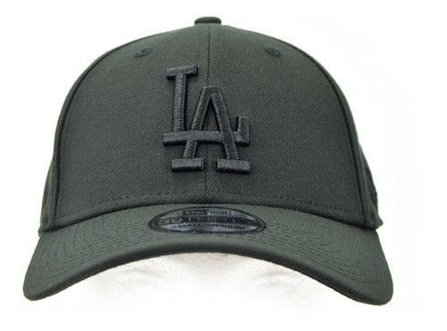 Los Angeles Dodgers New Era Black Gorra 39thirty 100% Orig.