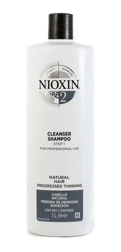Nioxin Shampoo Cleanser Sist 2  1000ml Anticaída