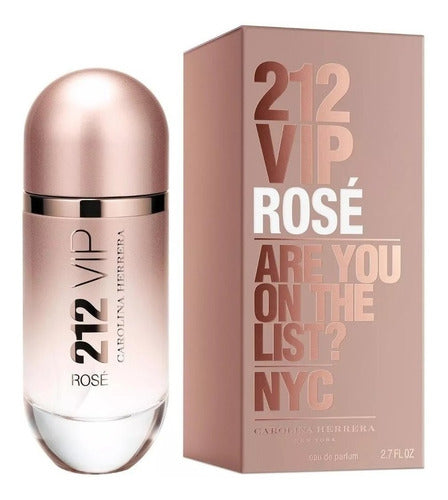 Carolina Herrera 212 Vip Rosé Eau De Parfum 80 ml Para  Mujer