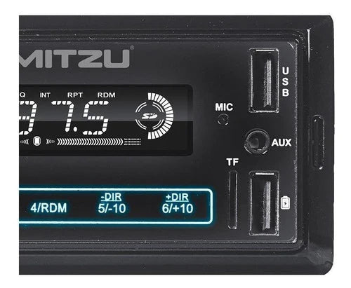 Autoestéreo Bluetooth Touch 4x45 W Mcs-9956