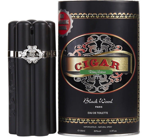 Perfume Cigar Black Wood Remy Latour 100 Ml Eau De Toilette