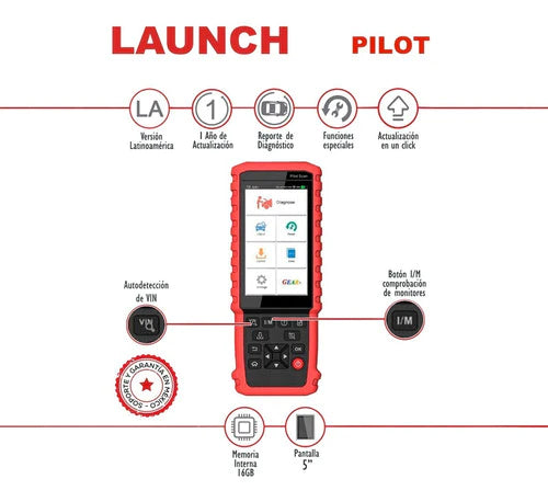 Launch Pilot Scan Pro Scanner - Ajuste Cuerpo De Aceleracion
