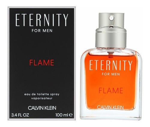 Perfume Eternity Flame Calvin Klein Para Hombre Edt 100 Ml