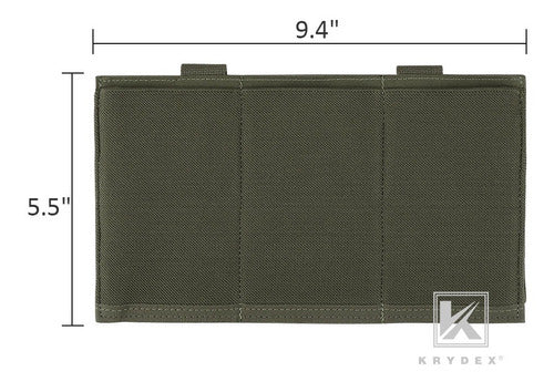 Krydex Tactical 5.56 M4 M16 Bolsa De Cargador Triple Molle