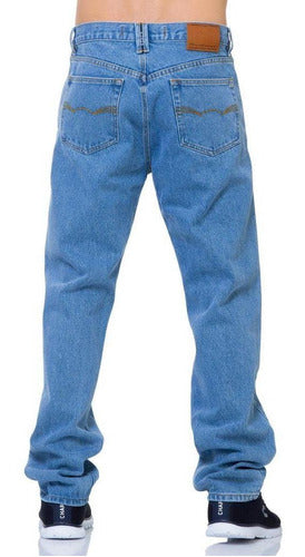 Jeans Furor Hombre 10100065 Stone Bleach Mezclilla