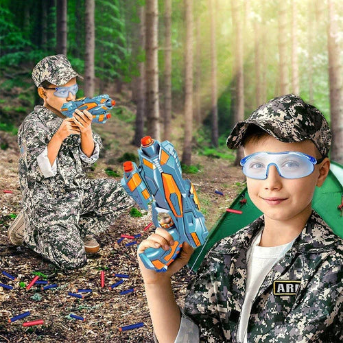 Pistola Juguete Lanzador 40dardos Para Niños Compatible Nerf