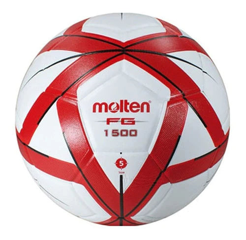 Balon Futbol Molten Forza Laminado Rojo/bco #5 + Envio Full