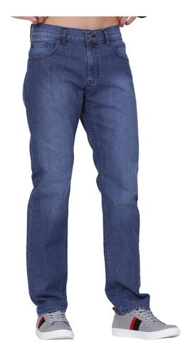 Jeans Stfashion Hombre Stone-medio Mezclilla