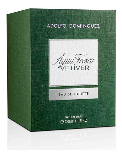 Perfume Adolfo Dominguez Agua Fresca Vetiver 120ml Hombre