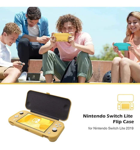 Funda Y 2 Micas De Pantalla Para Nintendo Switch Lite 2019