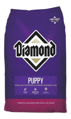 Alimento Diamond Super Premium Puppy Para Perro Cachorro Todos Los Tamaños Sabor Mix En Bolsa De 40lb