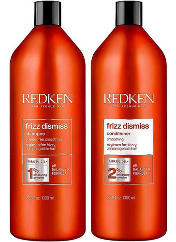 Redken Frizz Dismiss Shampoo+acondicionador Litro