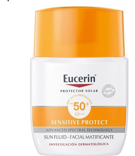 Protector Solar Eucerin Fluido Matificante Fps50 Facial