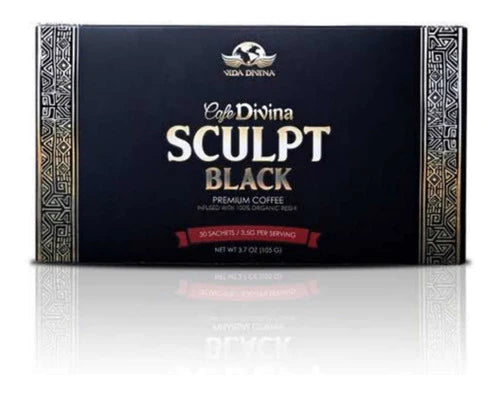 Café Divina Sculpt Black Premium Cofee Original