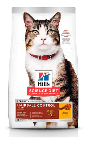 Alimento Hill's Hairball Control Gato De 3.2 Kg