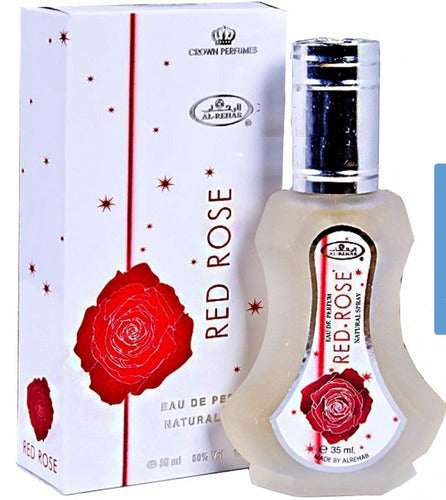 Red Rose Spray 35 Ml Perfume Árabe Al Rehab