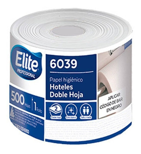 Higiénico Tradicional Elite Premium H/d 500hjs 48 Rollos