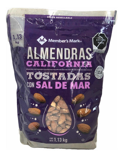 Almendras Tostadas Member's Mark Sal De Mar De 1.13kg