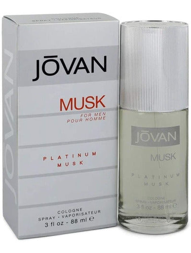 Jovan Platinum Musk For Men Caballero 88 Ml Cologne Spray